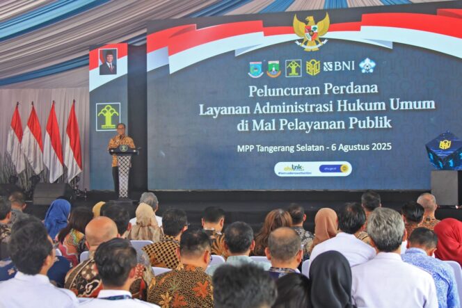 
Resmi Dibuka, Wakil Walikota Ajak Masyarakat Manfaatkan Layanan AHU di MPP Kota Tangerang