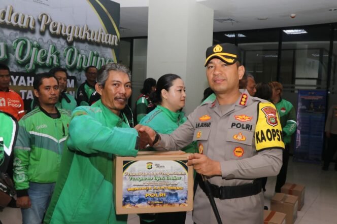 
					Sinergi Ojol dan Polri, Perkuat Peran Sosial Jaga Kamtibmas Kota Tangerang