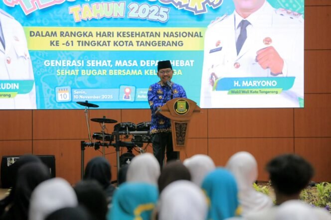 
					Pejuang Bugar Kota Tangerang: Menyiapkan Generasi Sehat, Tangguh dan Berkarakter