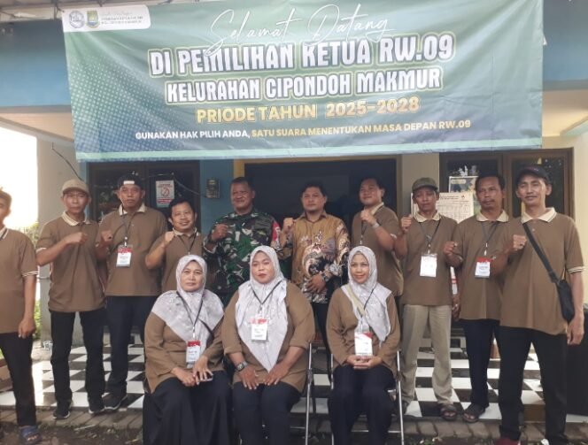 
					Pilkawe RW 09 Cipondoh Makmur Berlangsung Demokratis, Amrul Sani Raih Suara Terbanyak