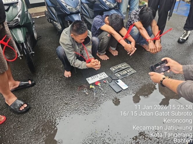 
					Curanmor Berulang Resahkan Warga Tangerang, Polisi Tangkap Tiga Pelaku