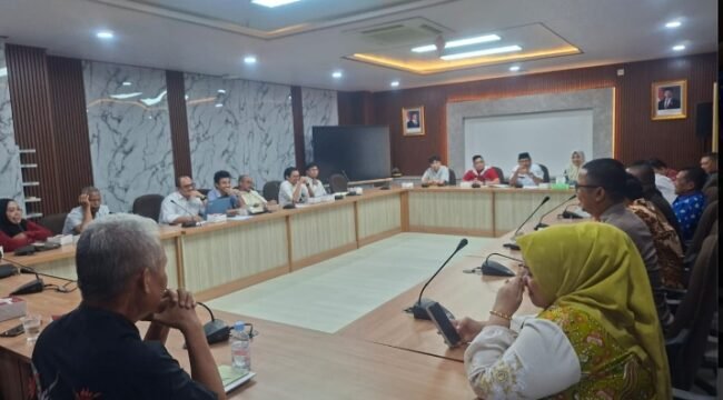 Rapat Dengar Pendapat (RDP) DPRD Kota Tangerang dengan Pihak Pengembang 