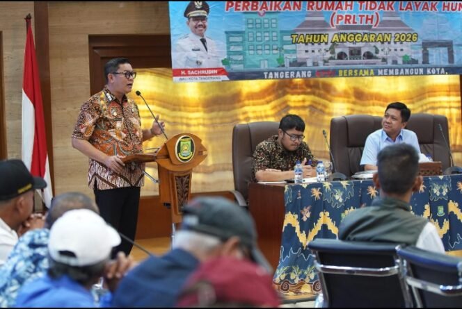 
					Pemkot Tangerang Percepat Program RTLH 2026, 100 Rumah Masuk Tahap Awal